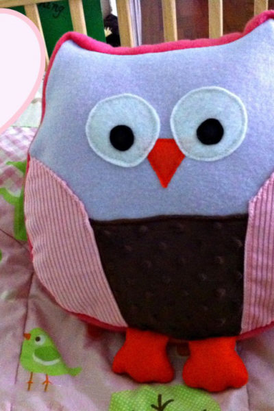 Owl Pillow Sewing Tutorial