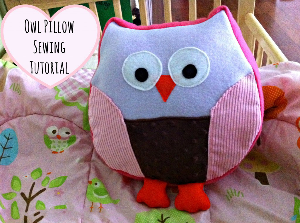 Owl Pillow Sewing Tutorial