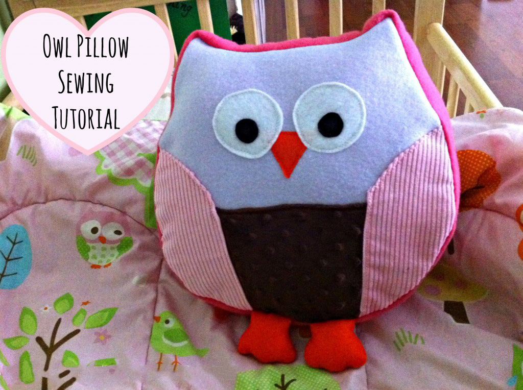 Owl Pillow Sewing Tutorial Our