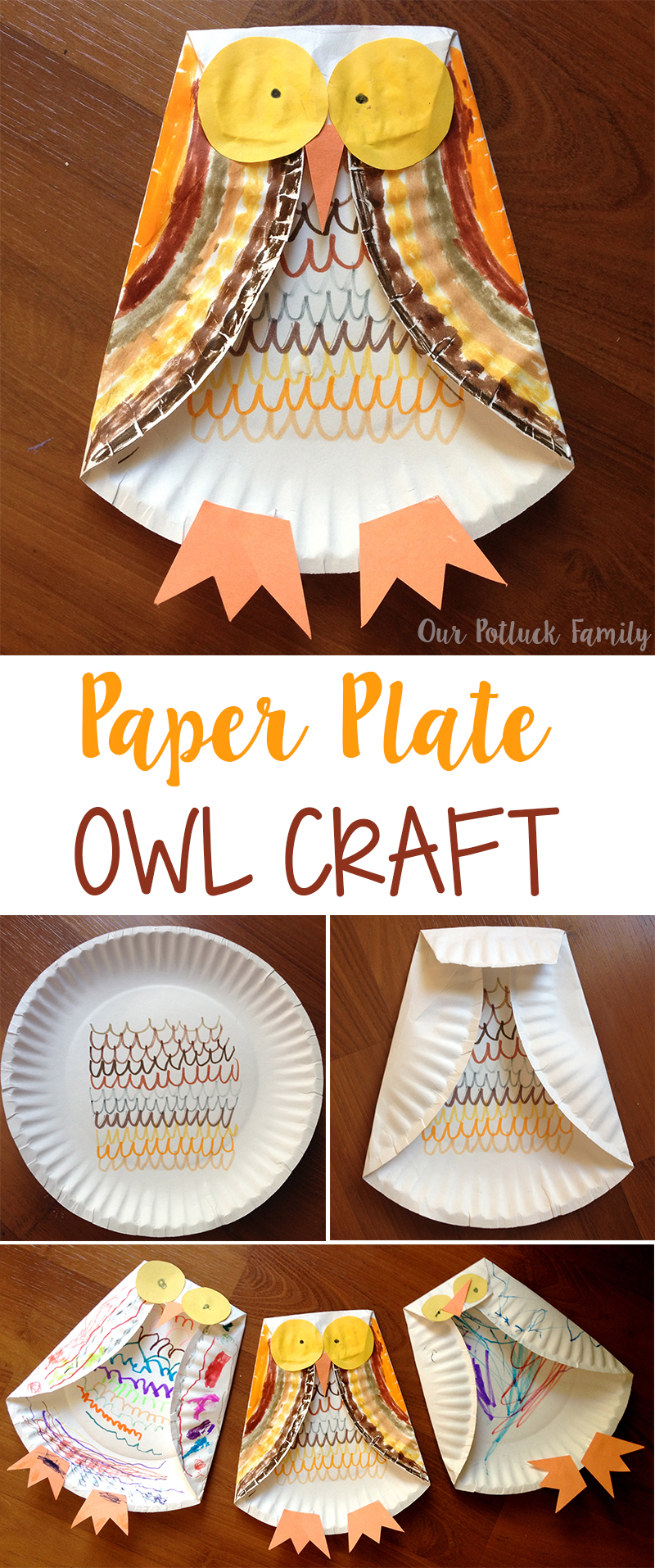 Paper on sale plate owl