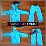 My Little Pony Rainbow Dash Costume Sewing Tutorial