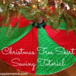 Christmas Tree Skirt Sewing Tutorial