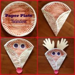 Christmas Kids Craft: Paper Plate Reindeer