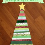 Christmas Craft: Scrap Paper Tree