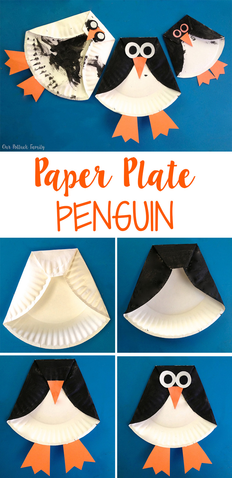 How to Make a Paper Plate Penguin, Nanny Anita