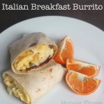 Italian Breakfast Burrito