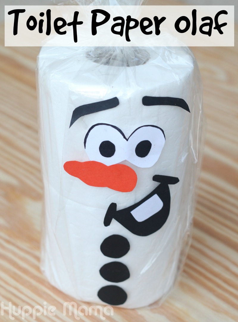 Winter Craft: Toilet Paper Olaf - Our Potluck Family