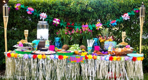 Host a Summer Luau Party  Our Potluck Family