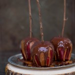 Chocolate + Salted Caramel Apples