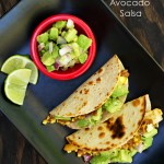 Breakfast Tacos with Avocado Salsa
