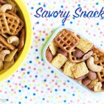 Savory Snack Mix + Lunch Box Ideas