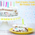 Easy Ice Cream Cookie Birthday Cake