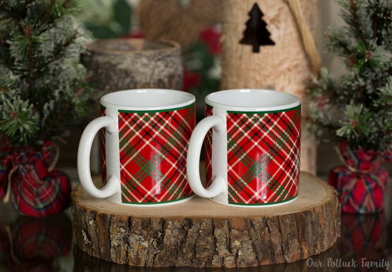 Scentsy Melt My Heart Warmer - Plaid Cup holiday warmer