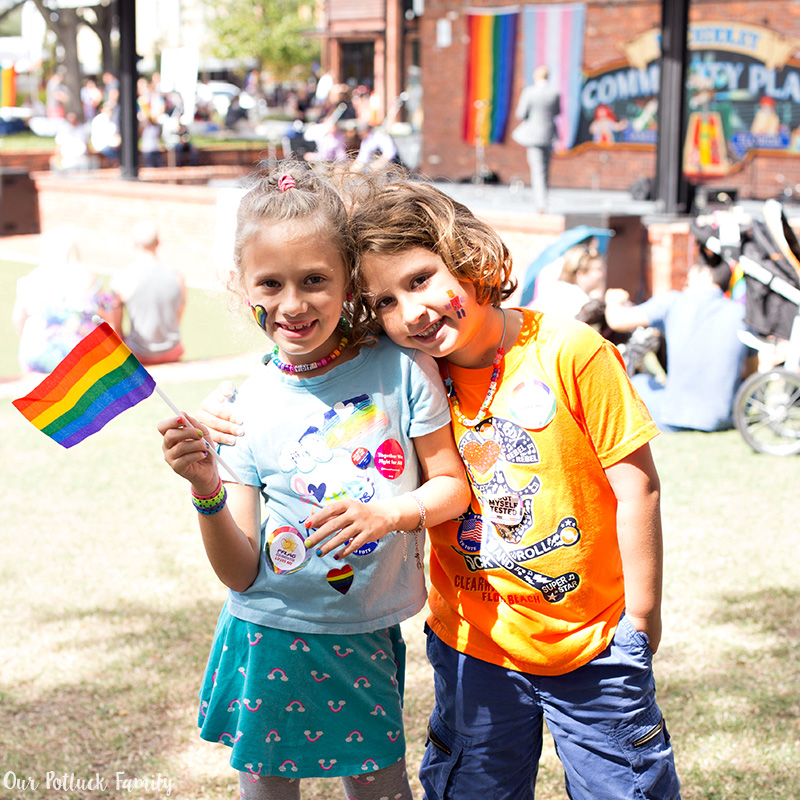 Why I Took My Kids to Pride - Our Potluck Family