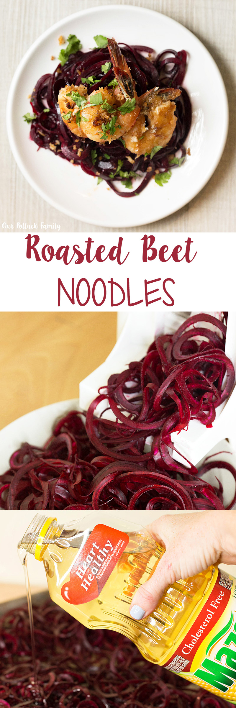 Roasted Beet Noodles recipe