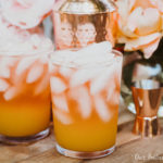 Peach Mango Sparkling Rosé Cocktail