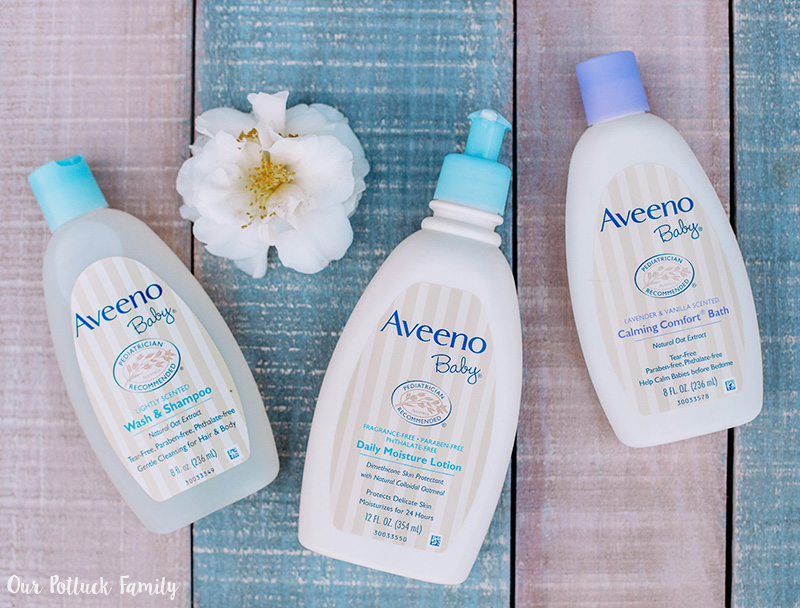 Bedtime Routine for Big Kids Aveeno Products