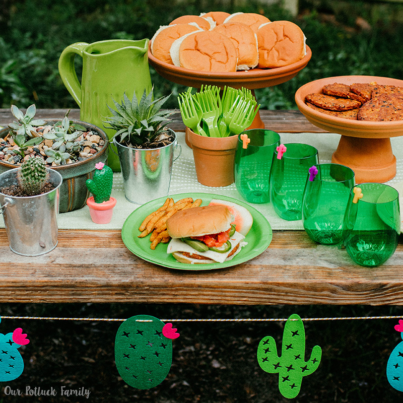 Cactus Party Table
