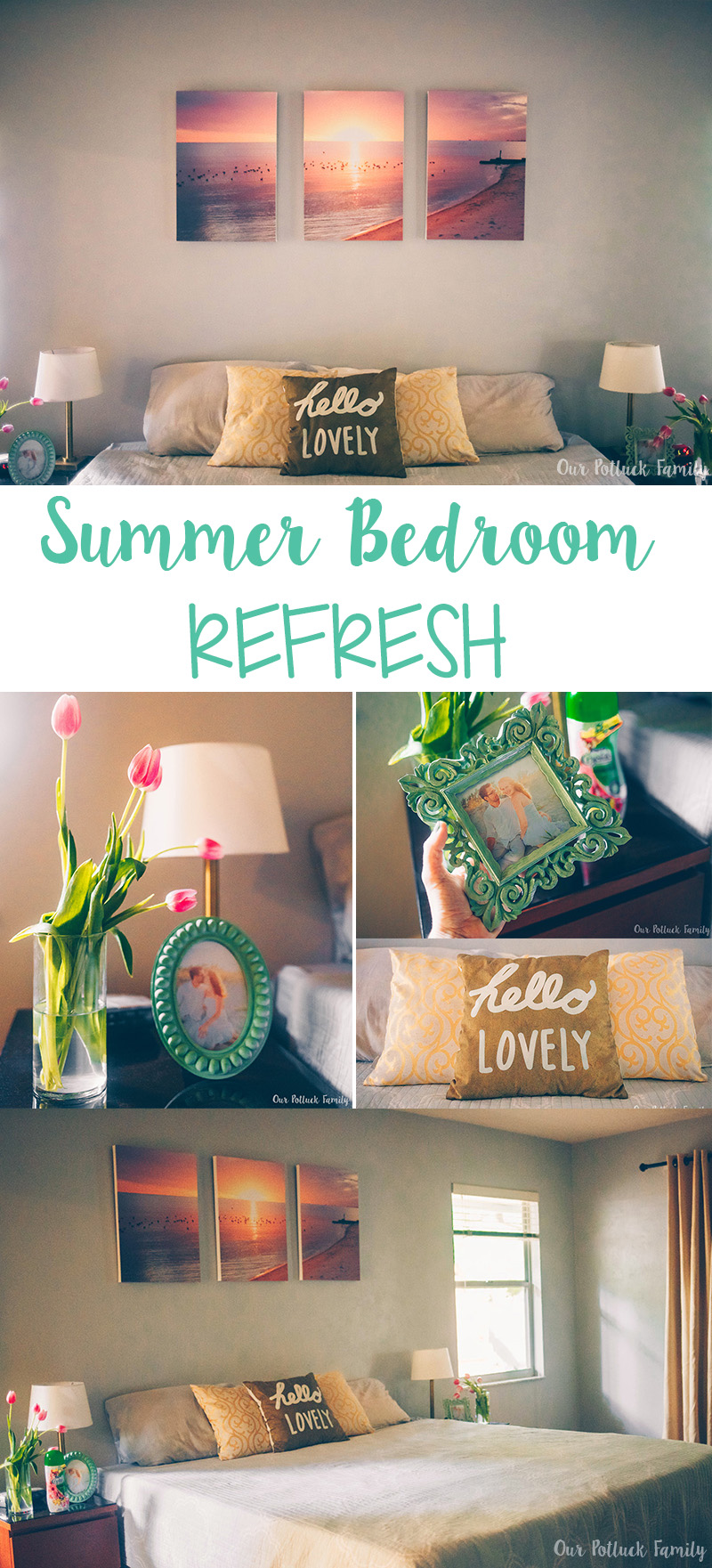 Summer Bedroom Refresh