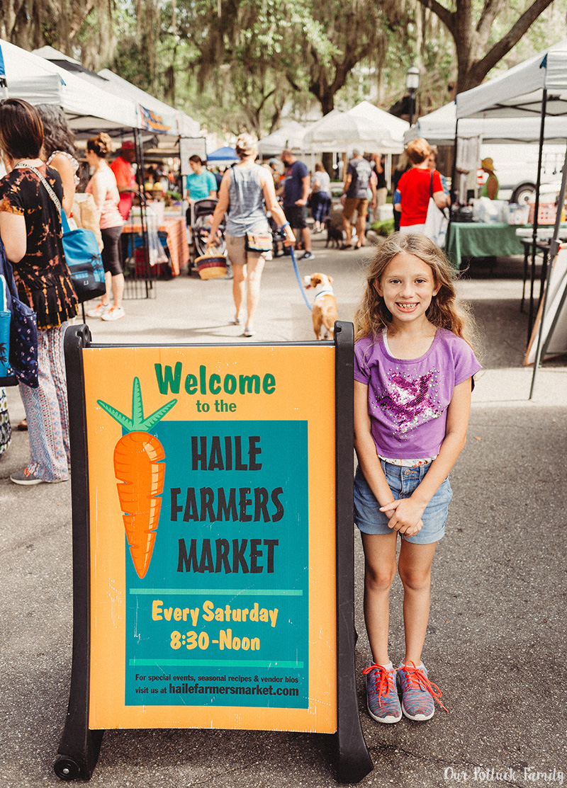 Haile Farmer's Market sign