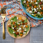 Butternut Squash Spinach Orzo Salad