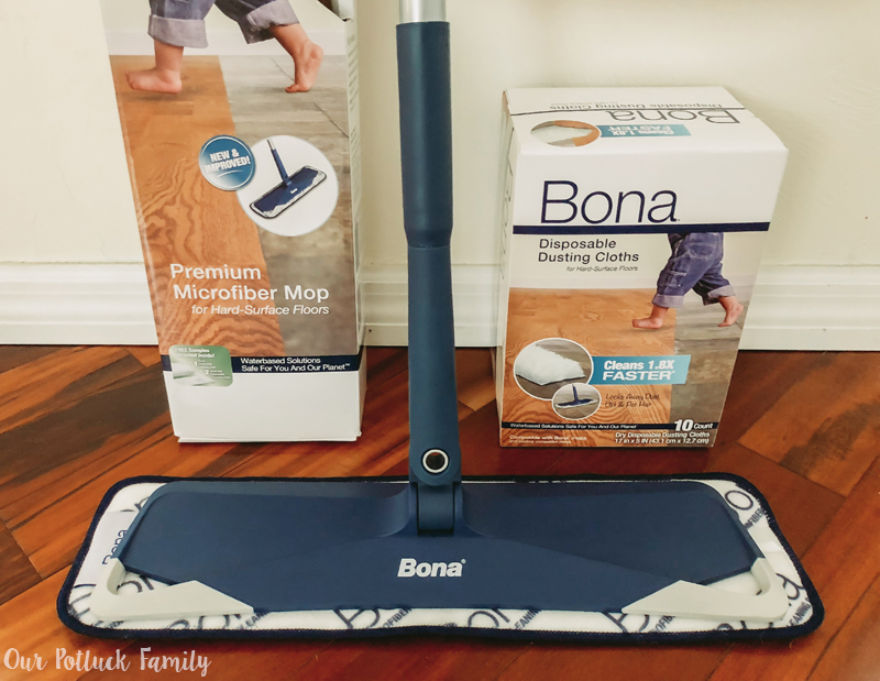 Quick Cleaning tips Bona mop