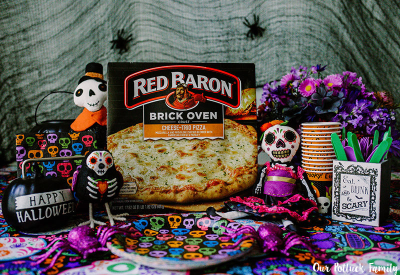 Halloween Pizza Party Red Baron