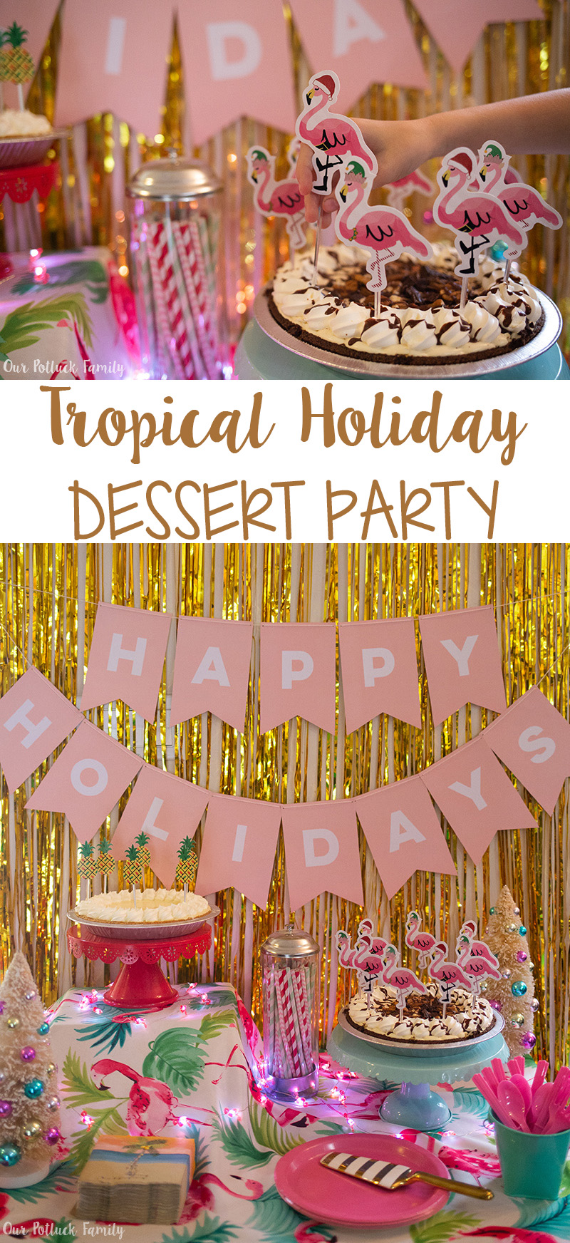 Tropical Holiday Party