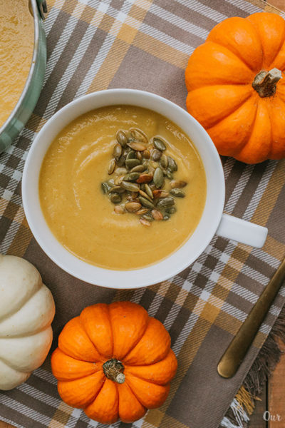 Vegan Curry Pumpkin Soup Instagram