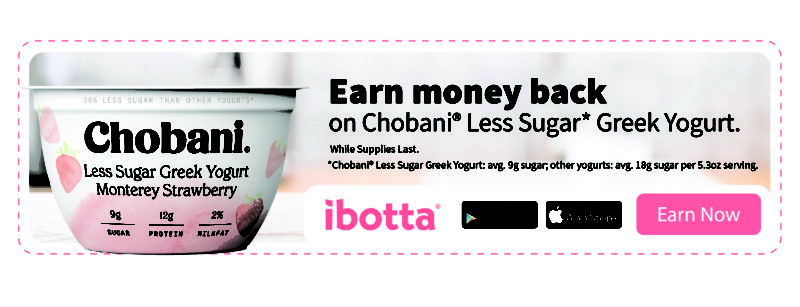 Chobani Ibotta Offer