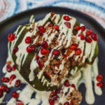 Mexican Stuffed Peppers with Walnut Cream Sauce