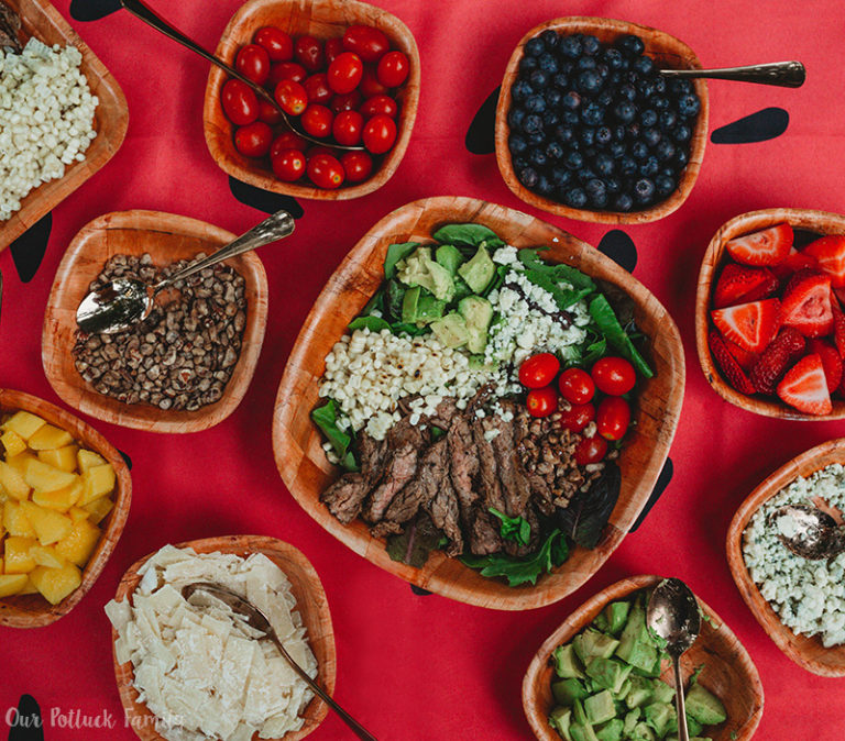 Ultimate Salad Bar Party Ideas - Our Potluck Family