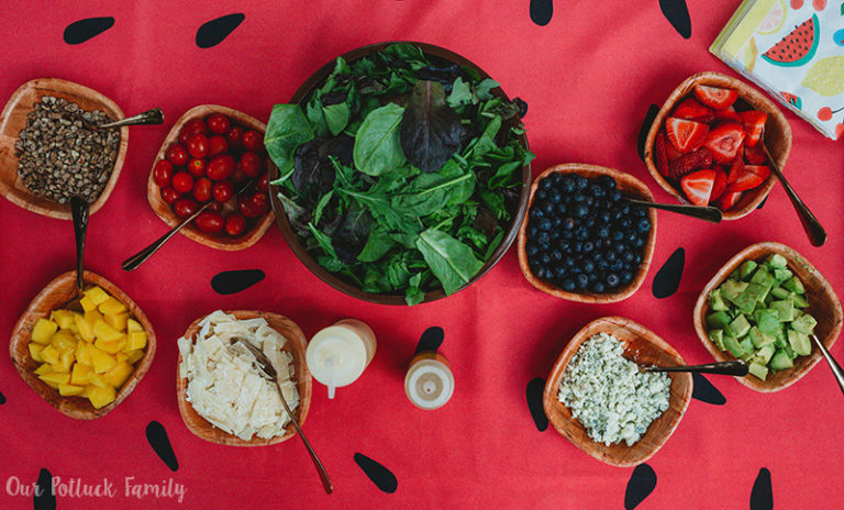 Ultimate Salad Bar Party Ideas - Our Potluck Family