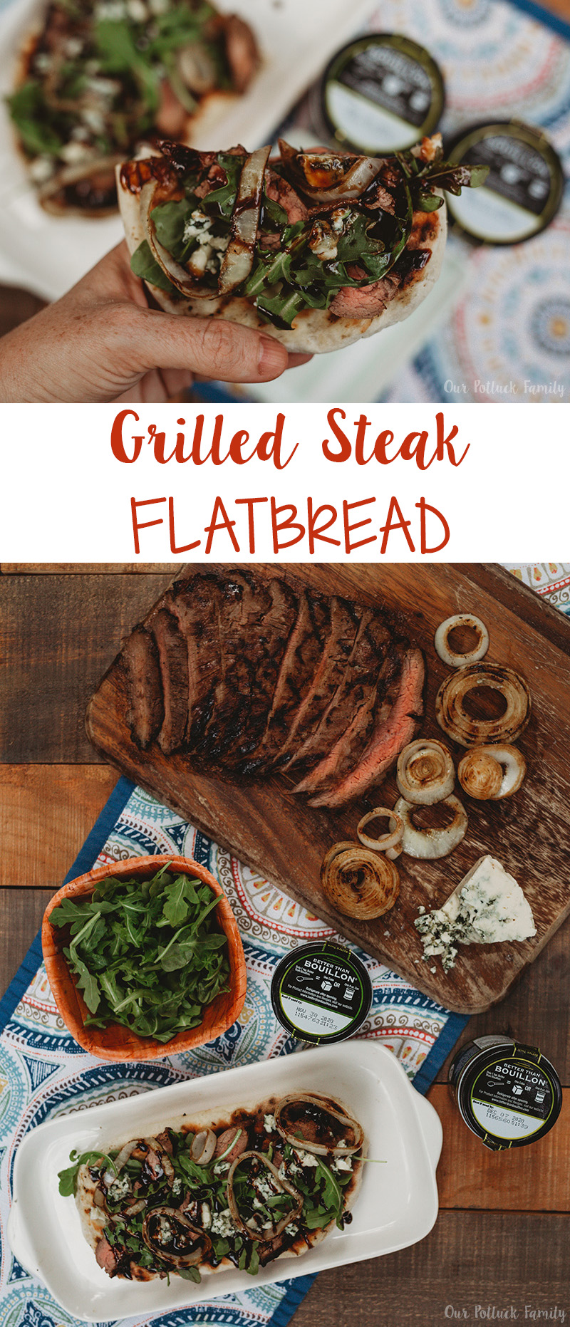 Grilled Steak Flatbread